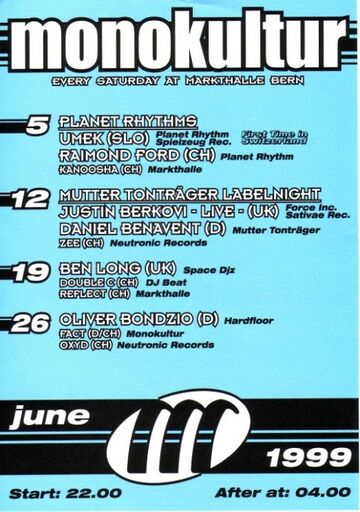 1999-06-19 - Monokultur, Markthalle Bern.jpg
