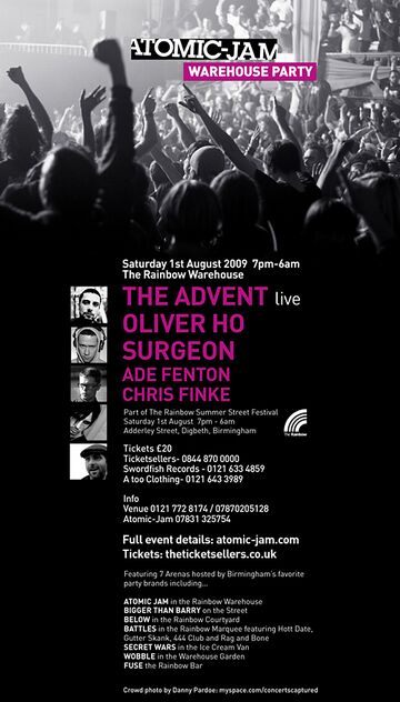 2009-08-01 - Atomic Jam, The Rainbow Warehouse.jpg