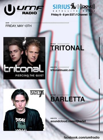 2011-05-13 - Barleta, Tritonal - UMF Radio 106.jpg
