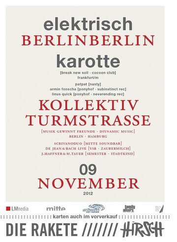 2012-11-09 - Elektrisch & BerlinBerlin, Hirsch.jpg