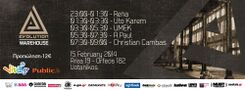 2014-02-15 - Evolution Warehouse, Area 19, Timetable.jpg