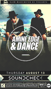 2015-08-13 - Amine Edge & DANCE @ Soundcheck, Washington DC