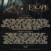 2015-10-31 - Amine Edge & DANCE @ Escape Psycho Circus, Sa …