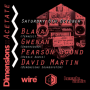 2018-10-06 - Pearson Sound @ Dimensions x Acetate, Wire Cl …
