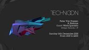 2018-12-16 - Peter Van Hoesen @ Technoon, Studio CityGate, …