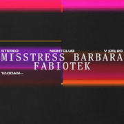 2022-05-20 - Misstress Barbara @ Stereo, Montreal