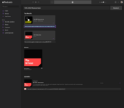 Search results page