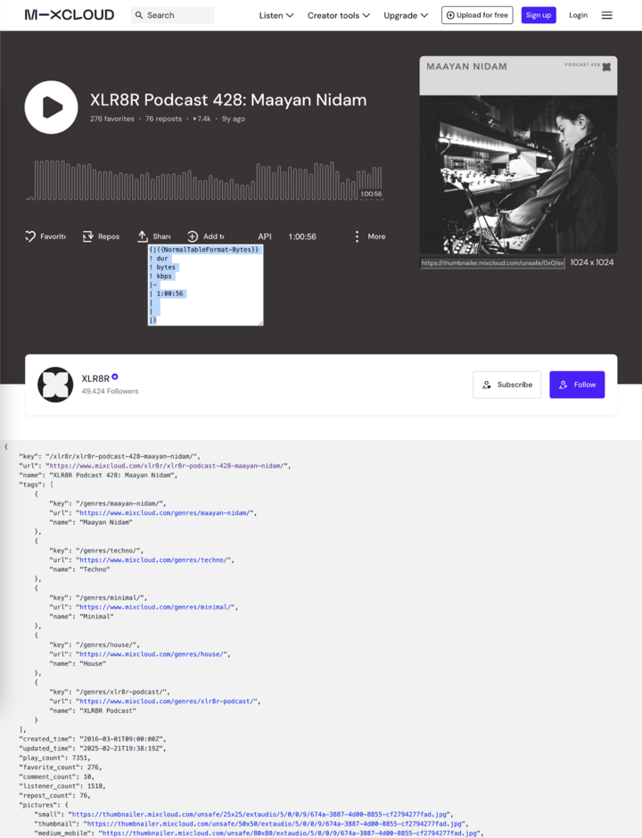 File:Mixcloud userscript - Player page - expanded.png