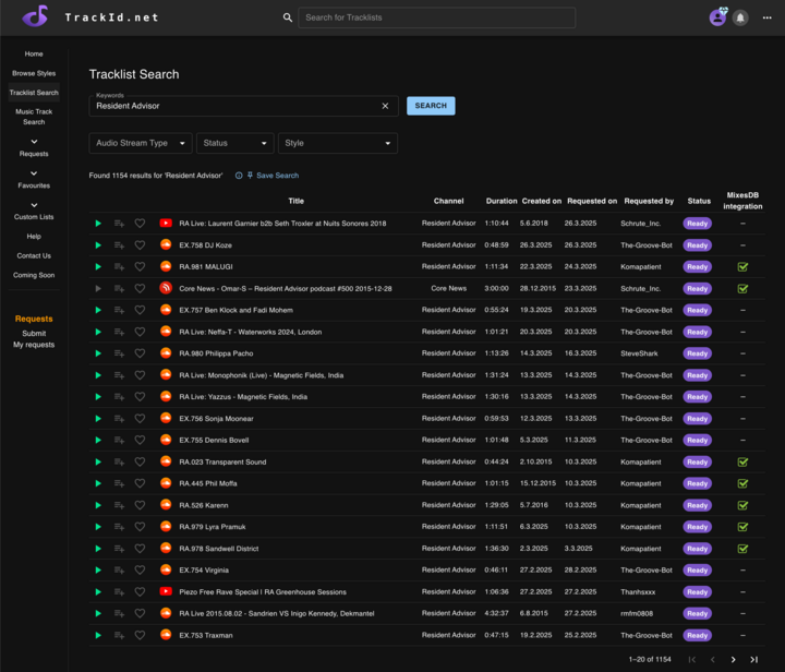 File:TrackId.net userscript - Tables.png