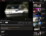 Toolkit with used player URL and short embed URL for copy-paste [28]